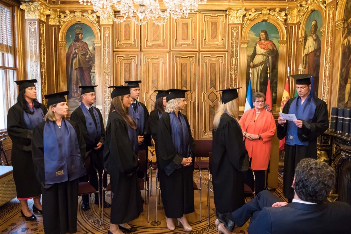 Graduierung am 24. Mai 2018